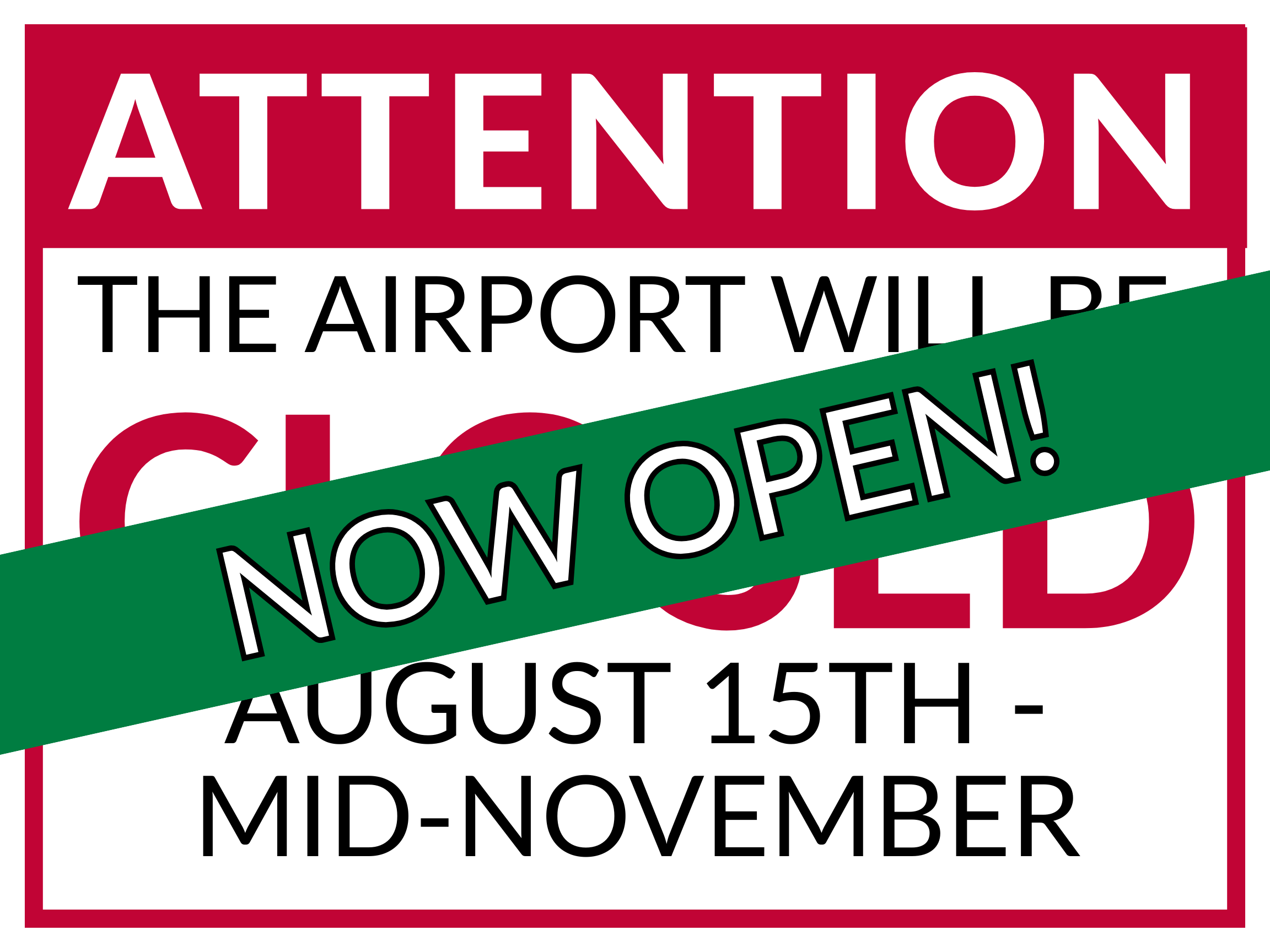 Wamego Municipal Airport Temporary Closure - News Image